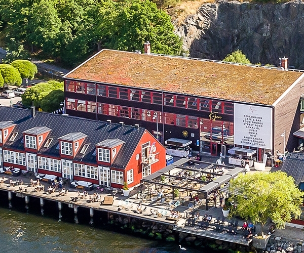 Jensen nacka strand byggnad