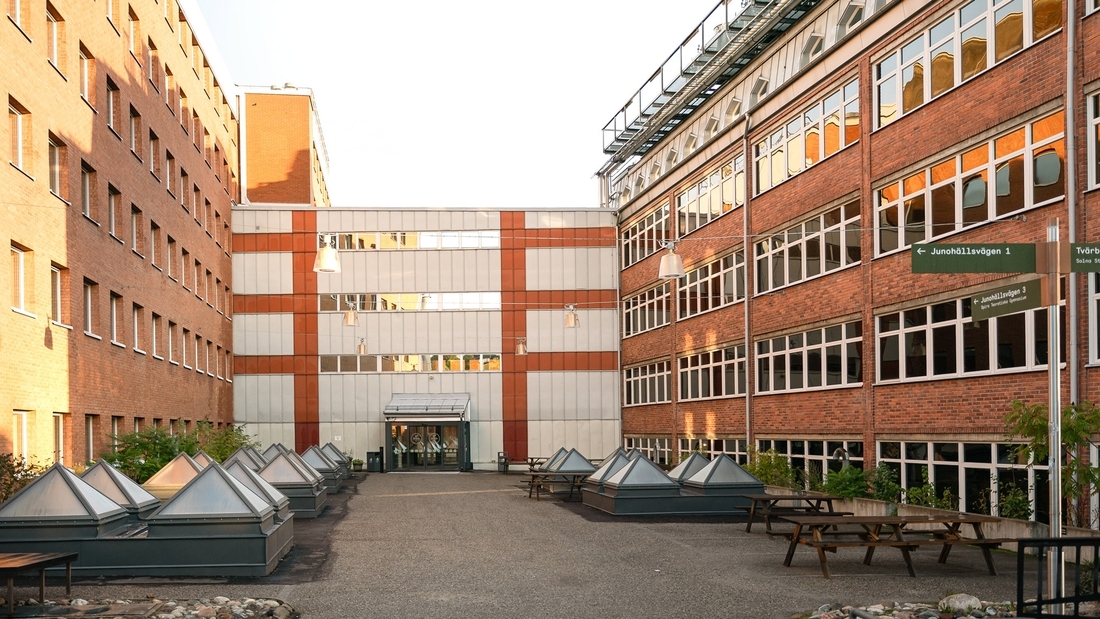 Spira Teoretiska Gymnasium Stora Essingen byggnad